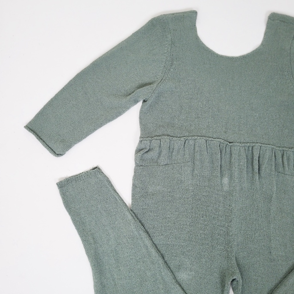FP Beach Breaking Free Knit Jumpsuit Onepiece olive sage green - Picture 5 of 15